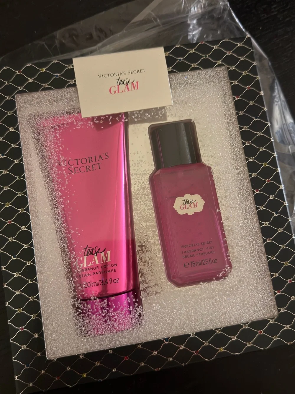 Victoria's Secret Tease Glam Pink Lotion & Mist Duo
